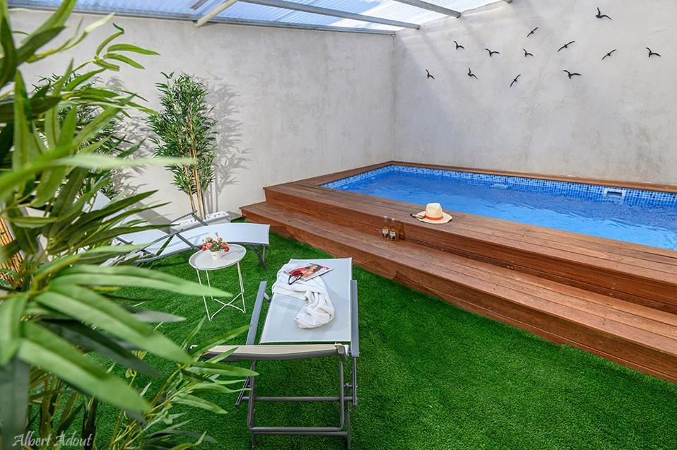 Talia Cabin Guest & Spa Rosh Pinna Exterior foto