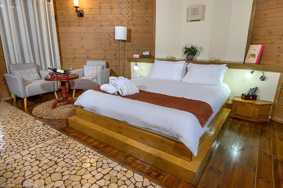 Talia Cabin Guest & Spa Rosh Pinna Exterior foto