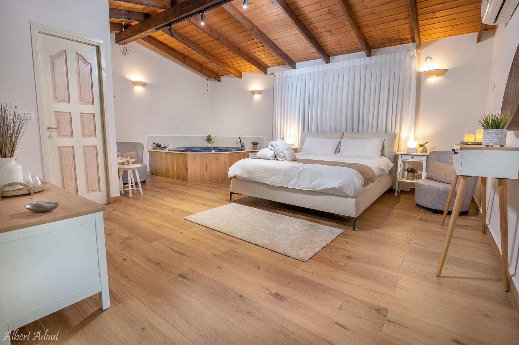 Talia Cabin Guest & Spa Rosh Pinna Exterior foto