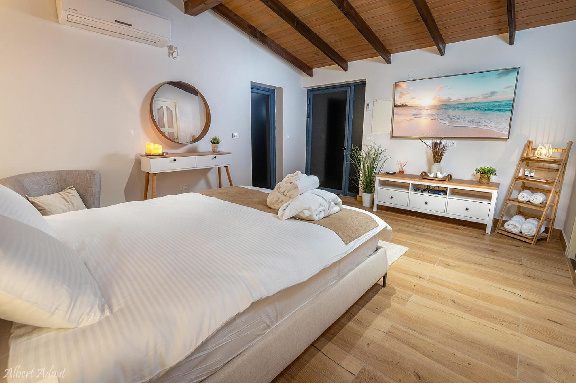 Talia Cabin Guest & Spa Rosh Pinna Exterior foto