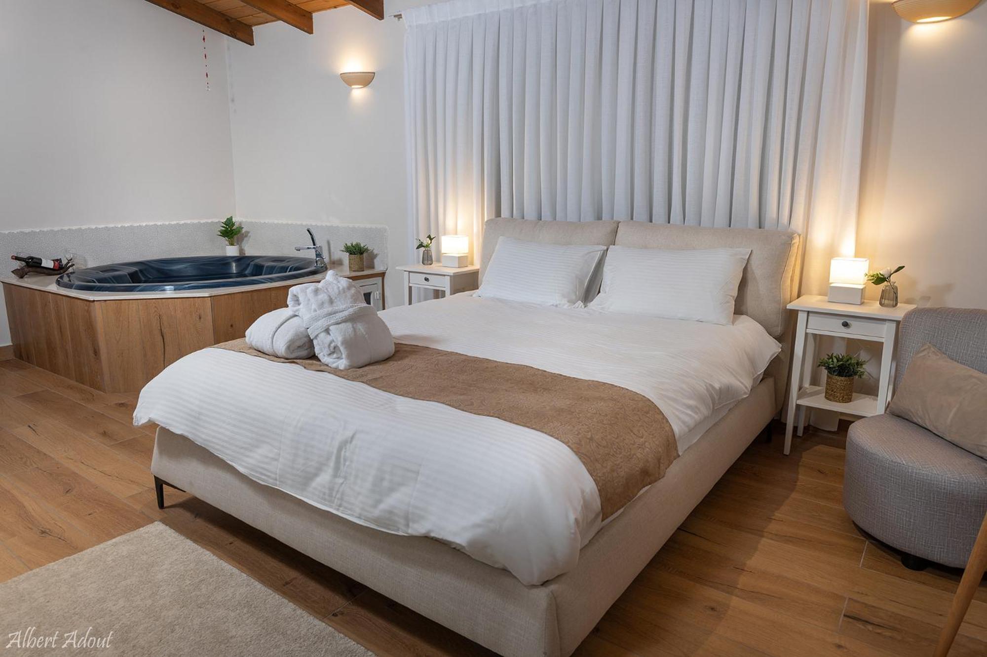Talia Cabin Guest & Spa Rosh Pinna Exterior foto