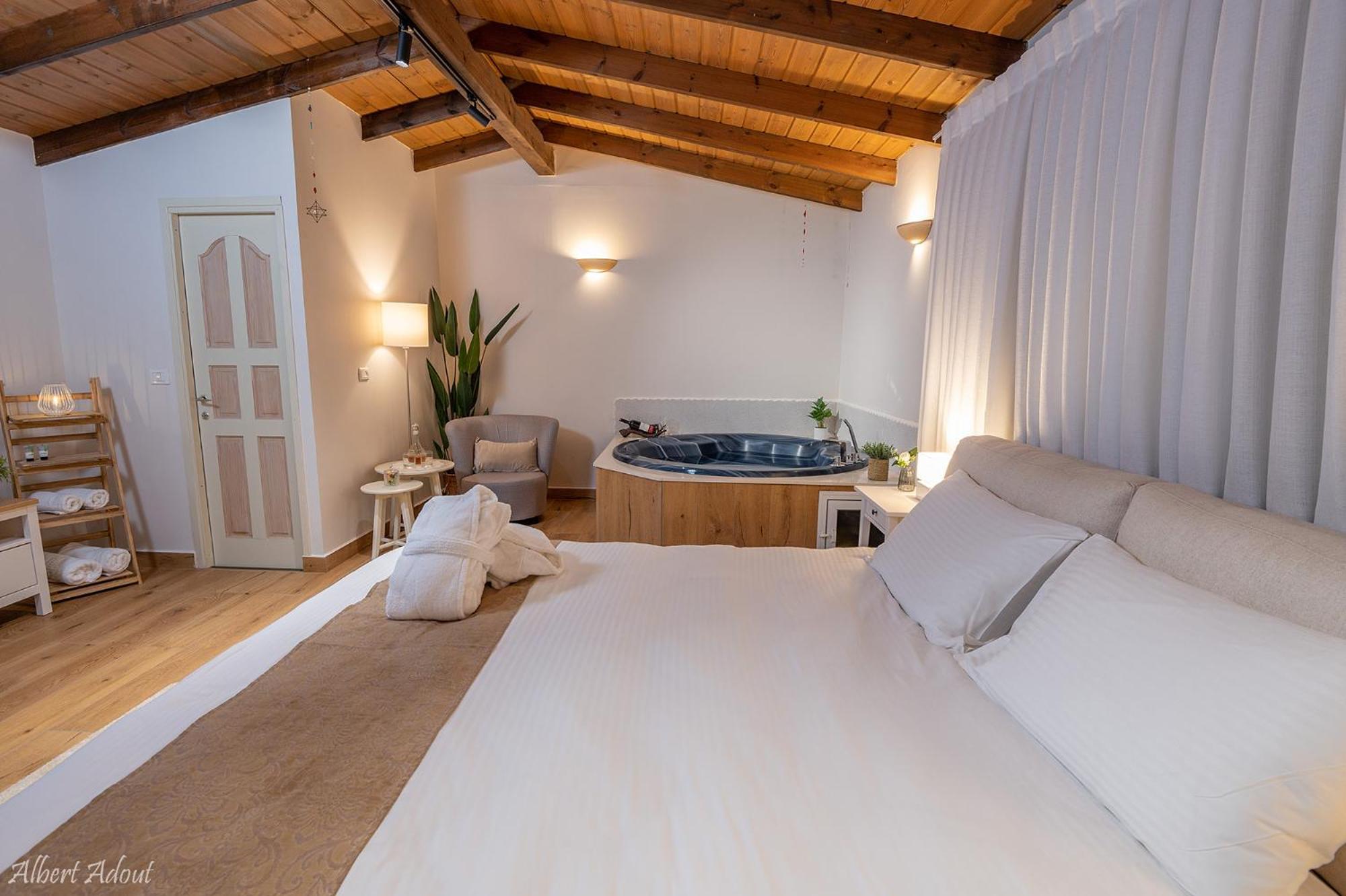 Talia Cabin Guest & Spa Rosh Pinna Exterior foto