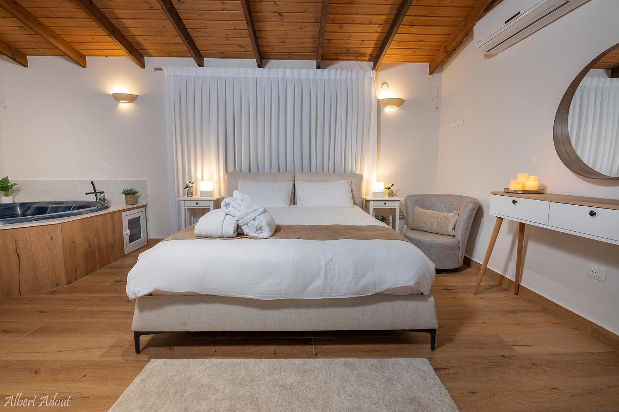 Talia Cabin Guest & Spa Rosh Pinna Exterior foto