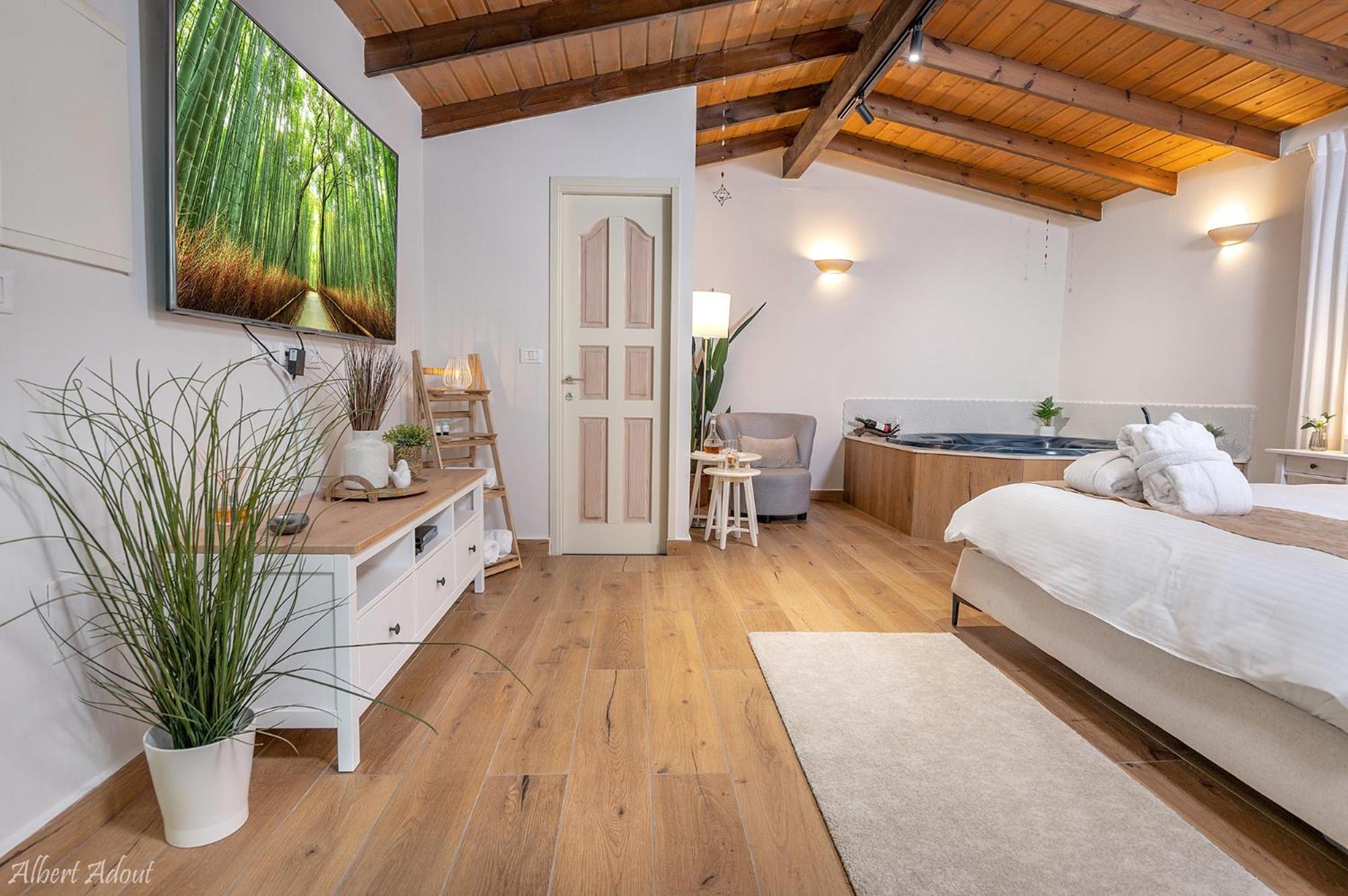 Talia Cabin Guest & Spa Rosh Pinna Exterior foto
