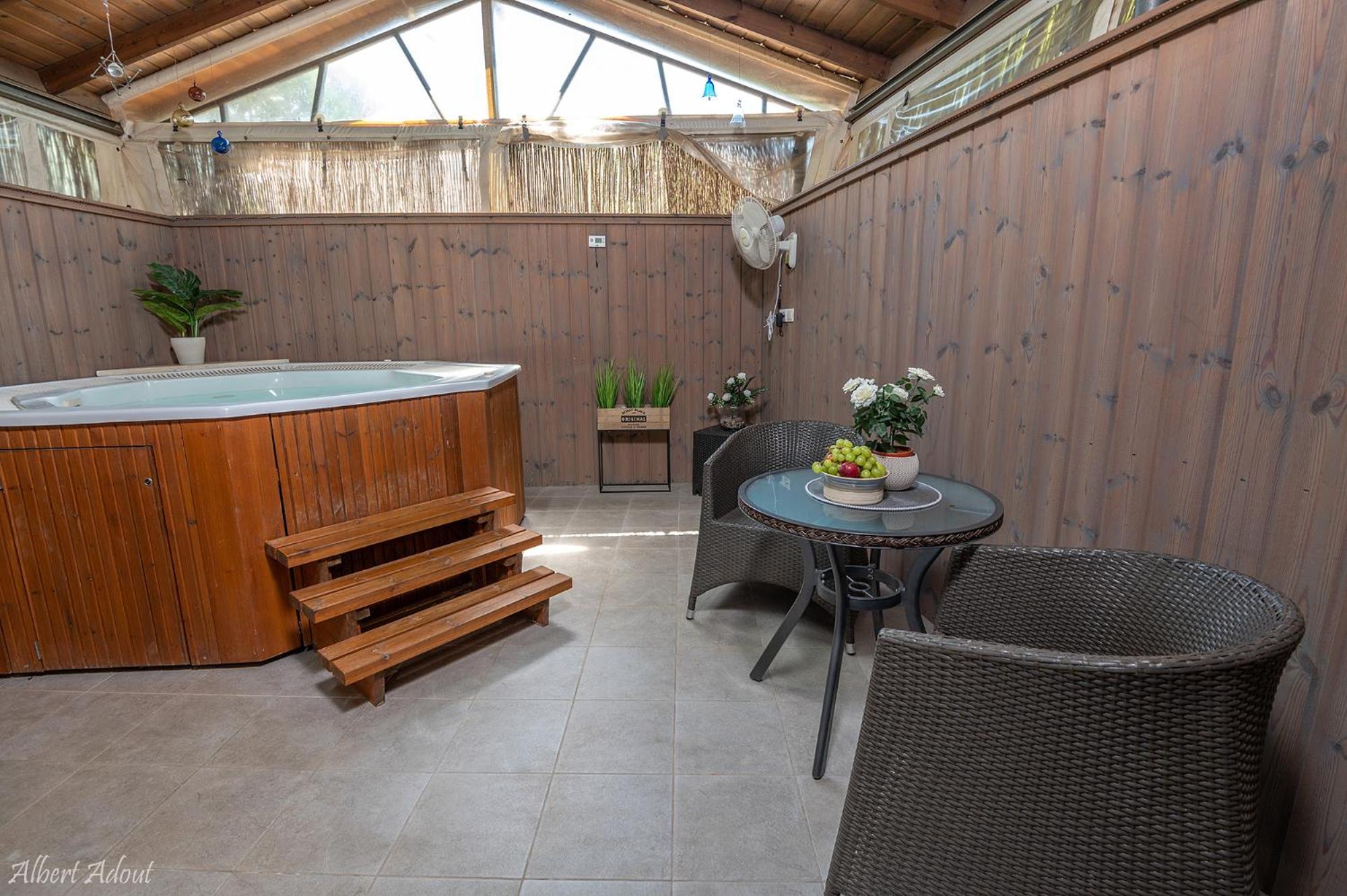 Talia Cabin Guest & Spa Rosh Pinna Exterior foto