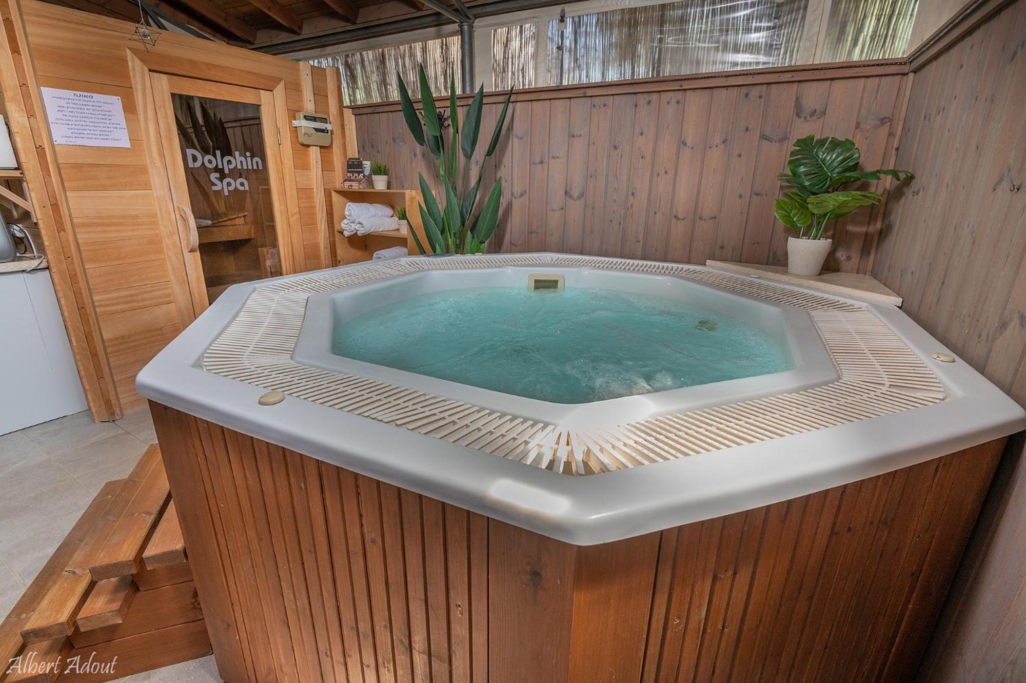 Talia Cabin Guest & Spa Rosh Pinna Exterior foto