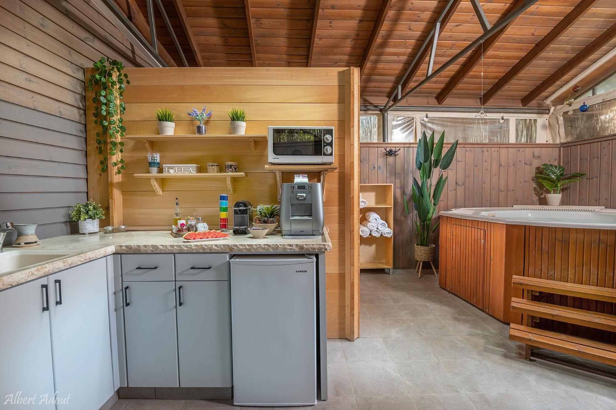 Talia Cabin Guest & Spa Rosh Pinna Exterior foto