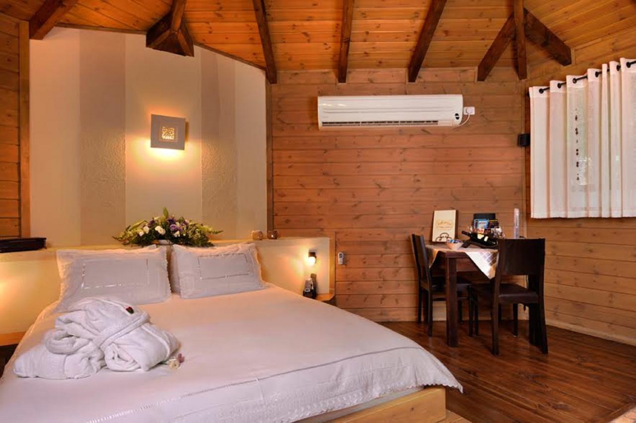 Talia Cabin Guest & Spa Rosh Pinna Exterior foto
